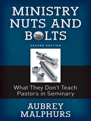 cover image of Ministry Nuts and Bolts